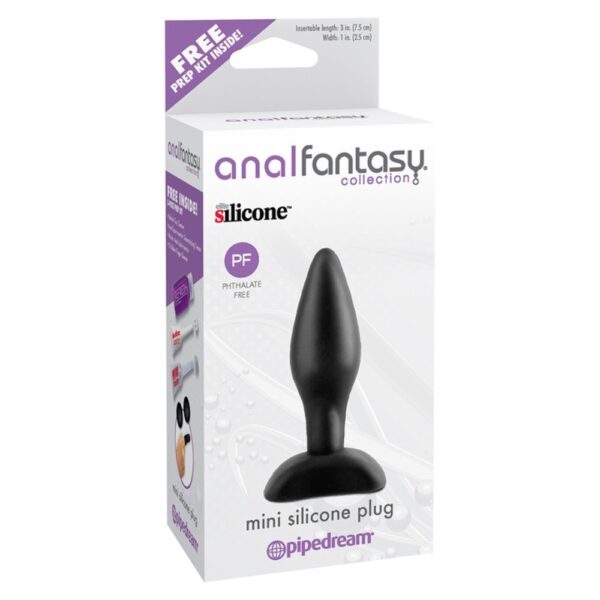 Pipedream Dop Anal Silicon Negru