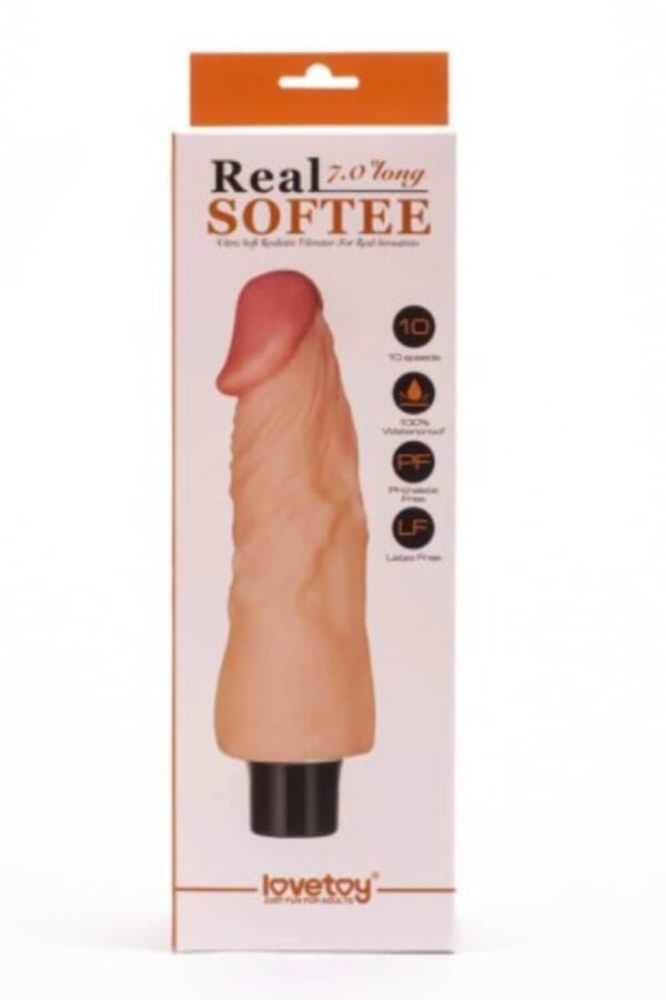 Vibrator Real Softee 7 Inch Long