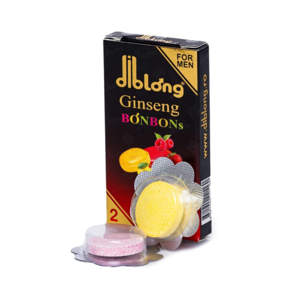 Bomboane Afrodisiace Gingseng Diblong (2 buc) Bomboane Afrodisiace Gingseng Diblong (2 buc)