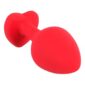 Mokko Dildo Anal Silicone Red Diamond Pink L