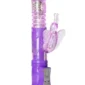 ET Butterfly Vibrator Rotating and Thrusting Purple