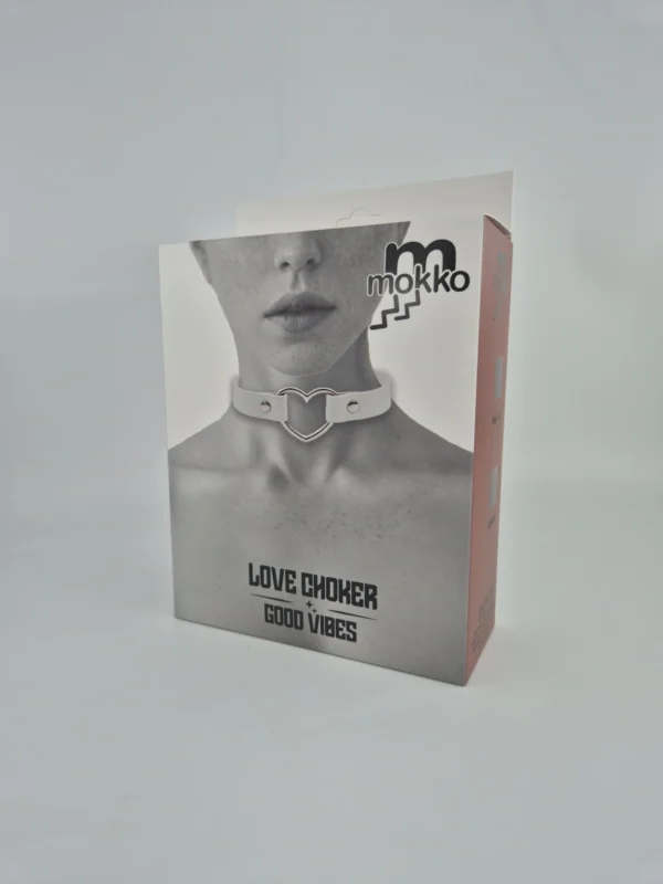 Mokko Love Chocker White Mokko Love Chocker White