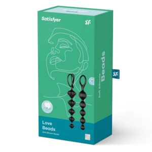 Satisfyer Love Beads Bile Anale Black