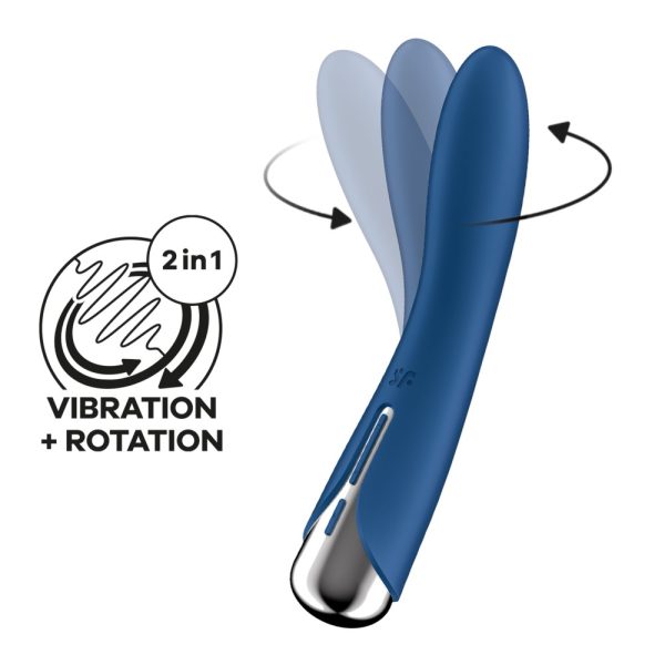Satisfyer Vibrator Spinning Vibe 1 Blue Satisfyer Vibrator Spinning Vibe 1 Blue