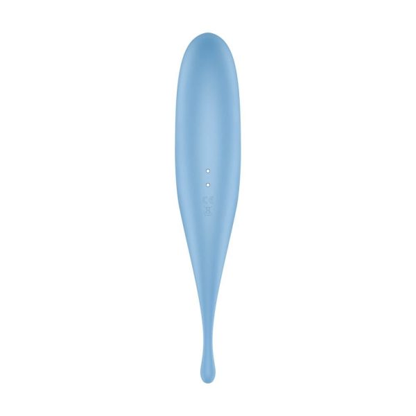 Satisfyer Air Pulse Vibrator Twirling Pro Albastru Satisfyer Air Pulse Vibrator Twirling Pro Albastru