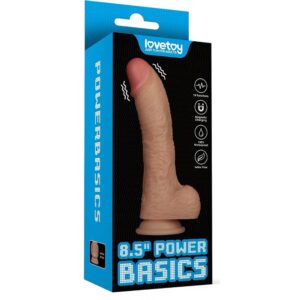 Vibrator Realistic Power Basics 8.5 inch