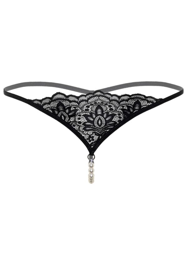 Bikini cu Sirag Margele Negru S/M Bikini cu Sirag Margele Negru S/M