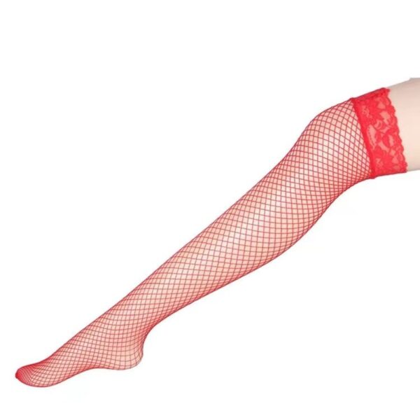 Ciorapi din Plasa Colorful Series Rosu S/M JGF Lingerie Ciorapi din Plasa Colorful Series Rosu S/M JGF Lingerie