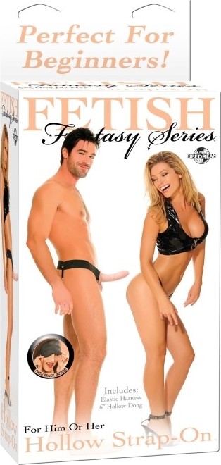 For Him Or Her Hollow Strap-On Black For Him Or Her Hollow Strap-On Black