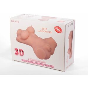 double hole 3d masturbator ii