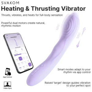 Svakom - Selena Heated Vibrator - Lavender