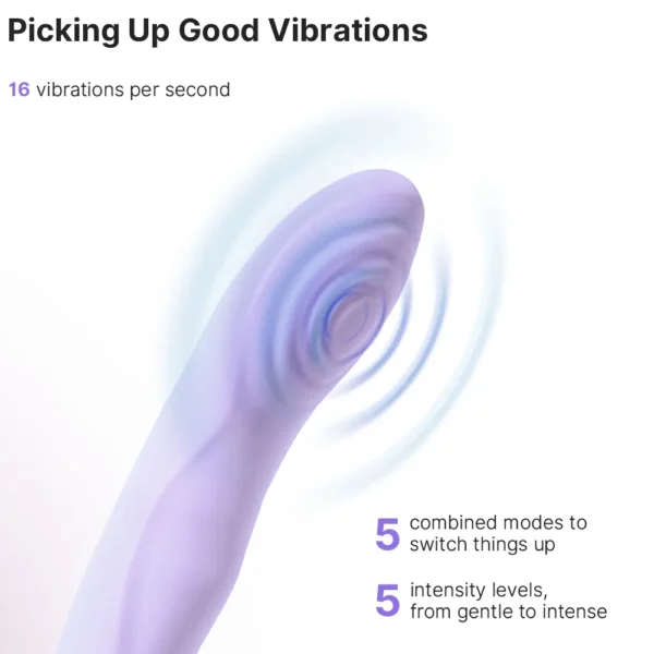 Svakom - Selena Heated Vibrator - Lavender Svakom - Selena Heated Vibrator - Lavender
