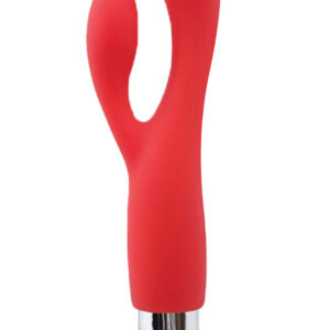 passion labs vibrator iepuras lisa silicon rosu 14.4 cm mystery