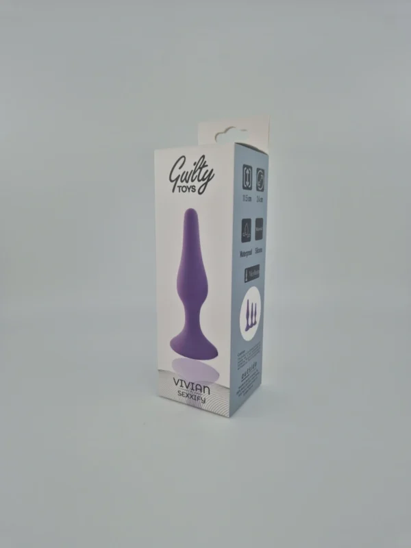 guilty toys dop anal vivian medium silicon purple guilty toys dop anal vivian medium silicon purple