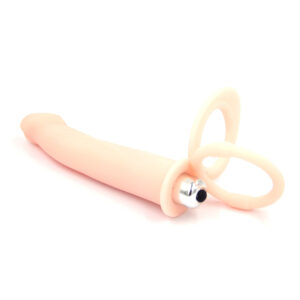 inel dublu de penis cu stimulator anal 10 moduri vibratie mokko toys
