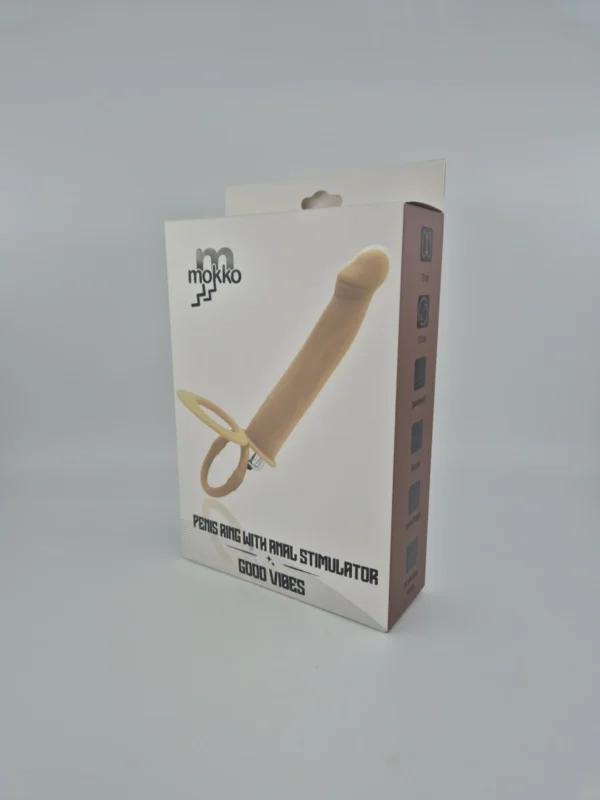 inel dublu de penis cu stimulator anal 10 moduri vibratie mokko toys inel dublu de penis cu stimulator anal 10 moduri vibratie mokko toys