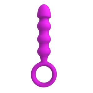 passion labs mystery dildo anal cu inel mov