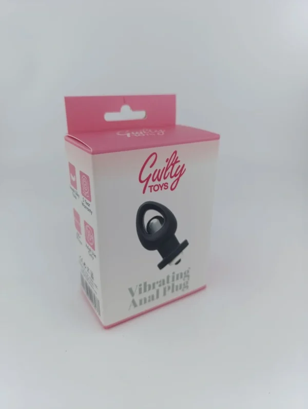 guilty toys dildo anal cu glont vibrator black guilty toys dildo anal cu glont vibrator black