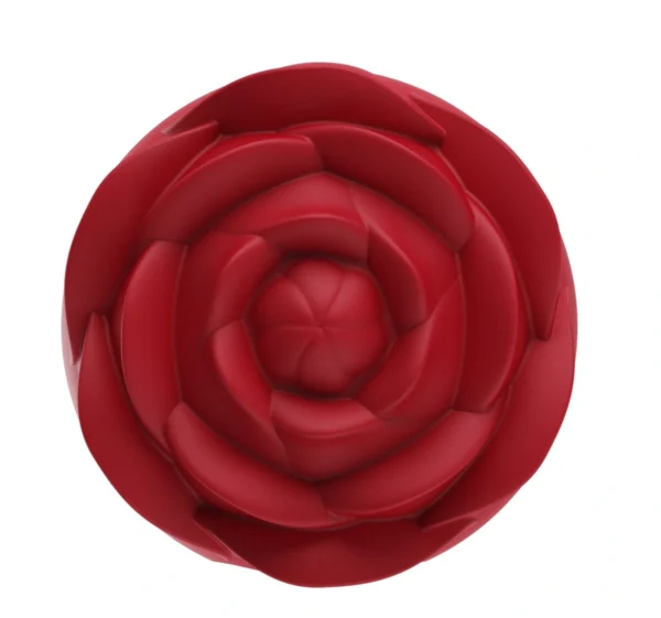 mini vibrator rose ring inel rosu mini vibrator rose ring inel rosu