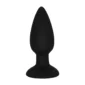 guilty toys butt plug m cu ventuza black