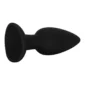 guilty toys butt plug m cu ventuza black
