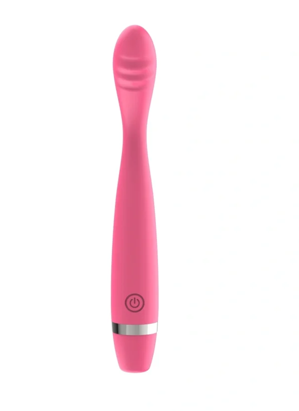 vibrator slim curved punctul g roz vibrator slim curved punctul g roz