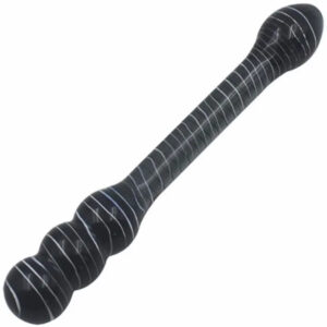 passion labs dildo sticla double black dildo