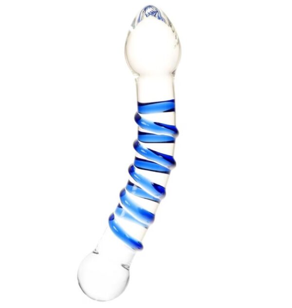 passion labs dildo sticla double spiral dildo passion labs dildo sticla double spiral dildo
