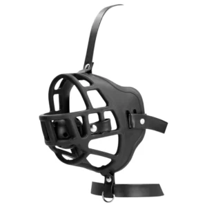 ouch muzzle with removable ball gag