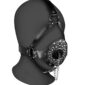 ouch xtreme open mouth gag head with plug stopper