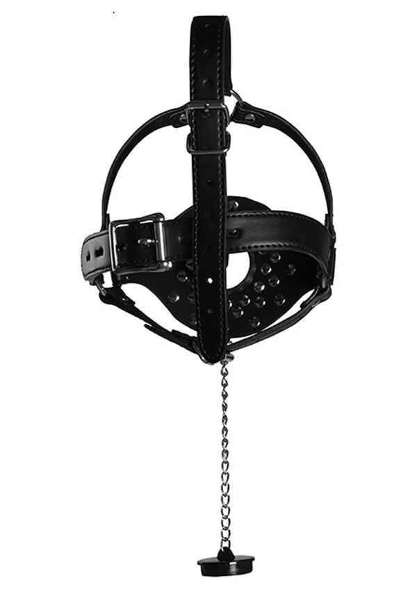 ouch xtreme open mouth gag head with plug stopper ouch xtreme open mouth gag head with plug stopper