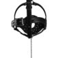 ouch xtreme open mouth gag head with plug stopper