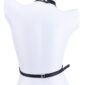 sistem four rings harness piele ecologica negru os
