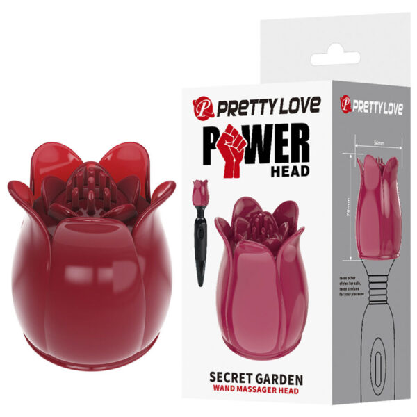 Pretty Love Secret Garden Cap De Masaj Rose
