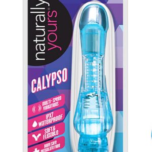 Blush Calypso Vibrator Soft Waterproof Blue