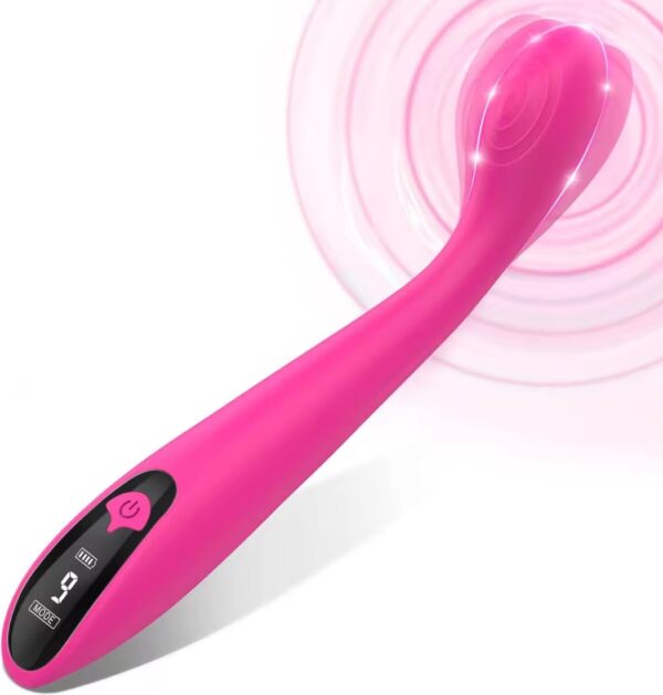 Mokko Lily Velvet Obsession Vibrator Strong Pink Mokko Lily Velvet Obsession Vibrator Strong Pink