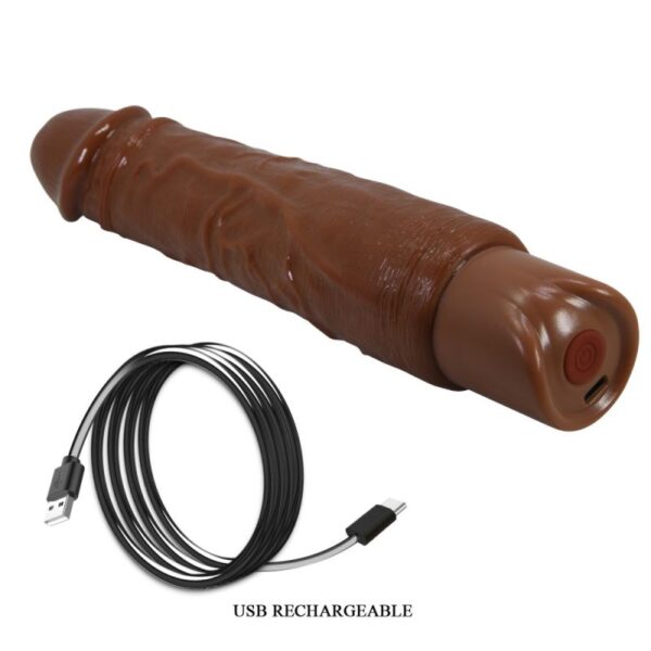 Pretty Love Rufus Vibrator Realist Brown Pretty Love Rufus Vibrator Realist Brown