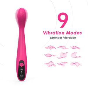 Mokko Lily Velvet Obsession Vibrator Strong Pink