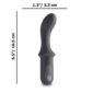 Vibrator NS Desire Fortuna Black Silicone