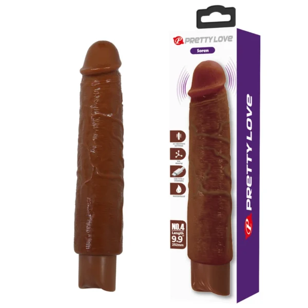 Pretty Love Soren Vibrator Realist Brown
