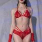 Lenjerie Chilirose 4 Piese 4608 Red M