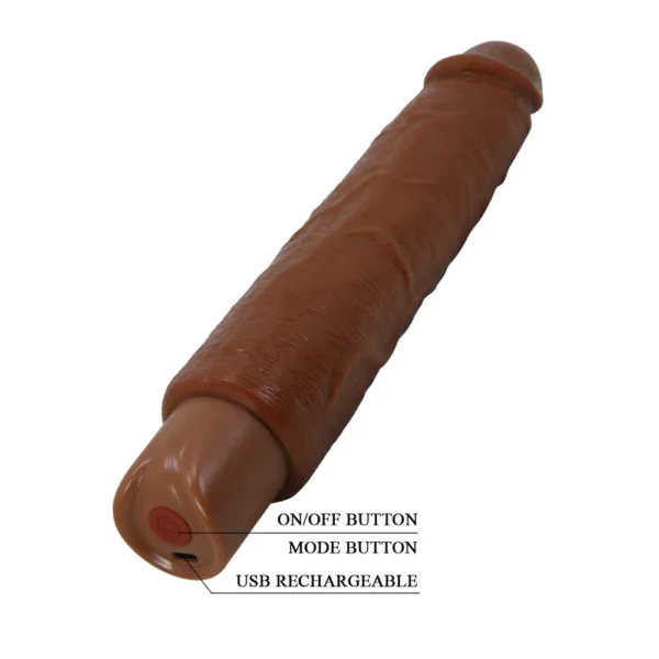 Pretty Love Soren Vibrator Realist Brown Pretty Love Soren Vibrator Realist Brown
