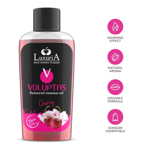 Luxuria Voluptas Ulei Masaj Comestibil Warming Cherry Luxuria Voluptas Ulei Masaj Comestibil Warming Cherry