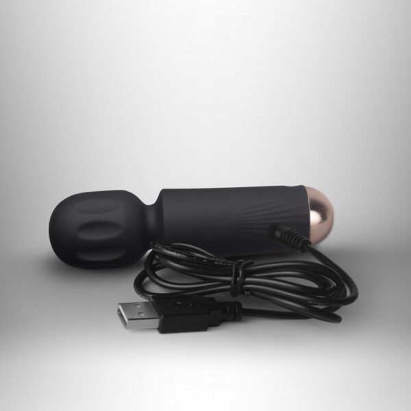 Rocks Off Mini Wand Vibrator Black Tulip Rocks Off Mini Wand Vibrator Black Tulip