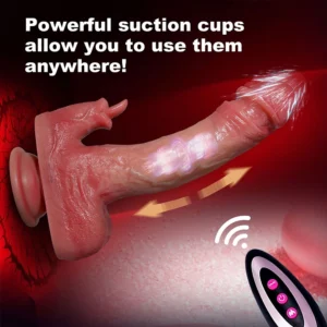 Passion Labs Thrusting Realist Vibrator Lick Thrust