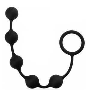 Bile Anale Cipher Beads Long Black