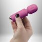Rocks Off Mini Wand Vibrator Peony Pink