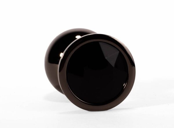 X Men Metal Butt Plug Diamond Black S X Men Metal Butt Plug Diamond Black S