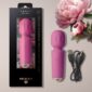 Rocks Off Mini Wand Vibrator Peony Pink