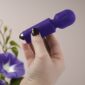 Rocks Off Mini Wand Vibrator Violet Dream